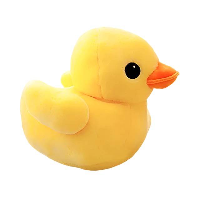 Yellow Duck Plush Toy and Pillow