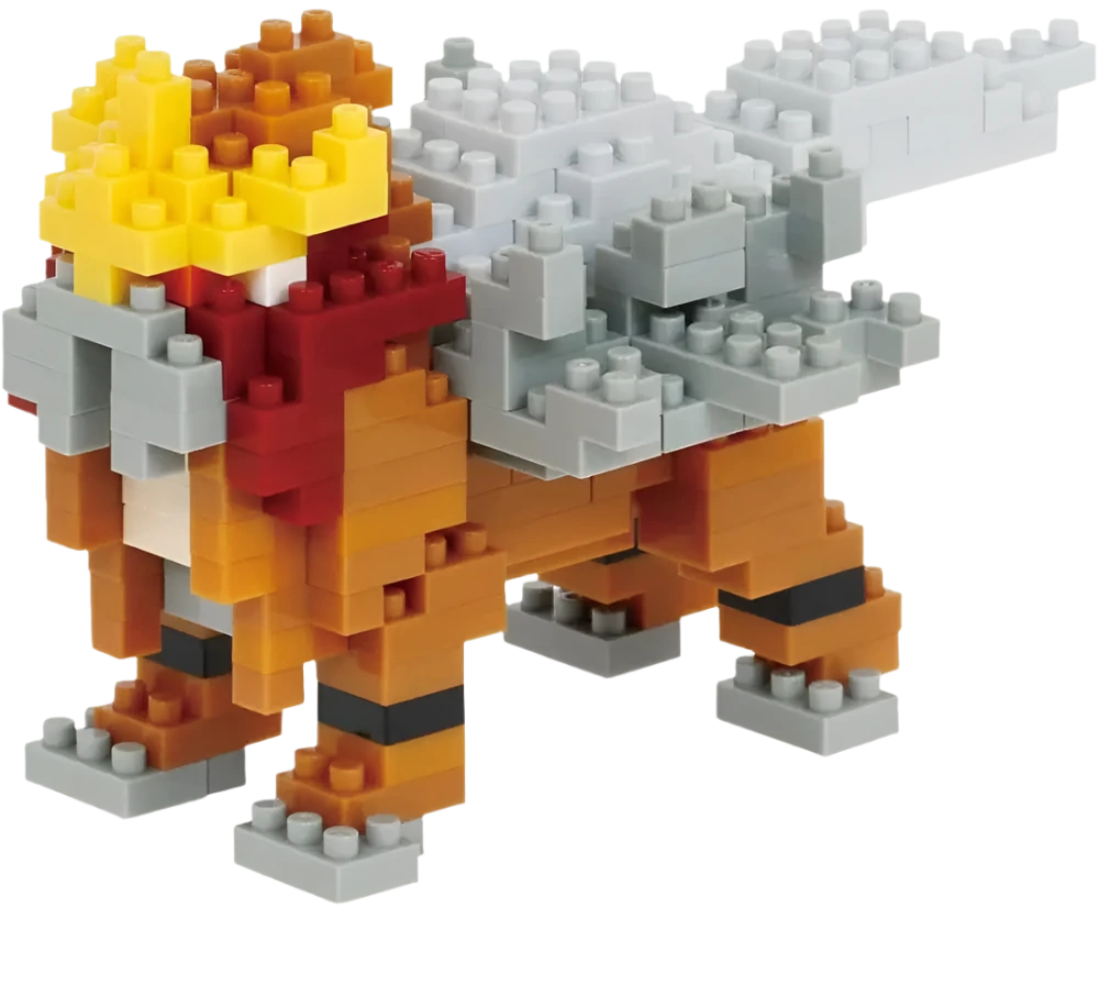 Entei Nanoblock Miniature Kit