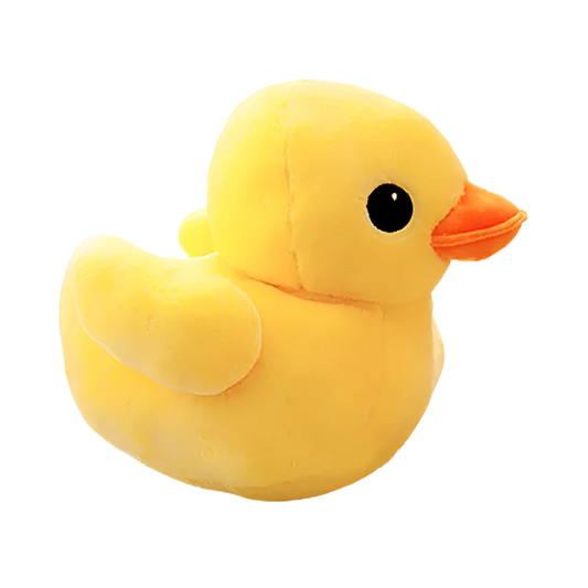 Yellow Duck Plush Toy and Pillow
