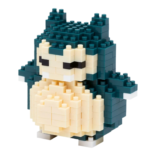Nanoblock Pokemon Snorlax Building Kit Grey