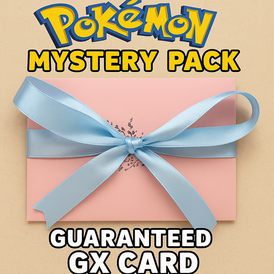 Pokemon English Mystery Pack Standard Tier - Includes GUARANTEED GX Or Better